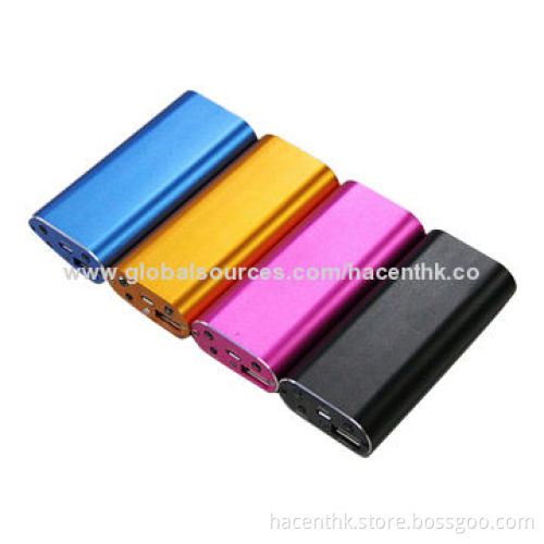 Cute Mobile Phone Chargers from Hacent, 2,800mAh Capacity, 5V, 1A Output